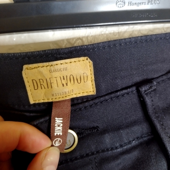 Driftwood jackie embroidered jeans black Sz 31 - Picture 5 of 11